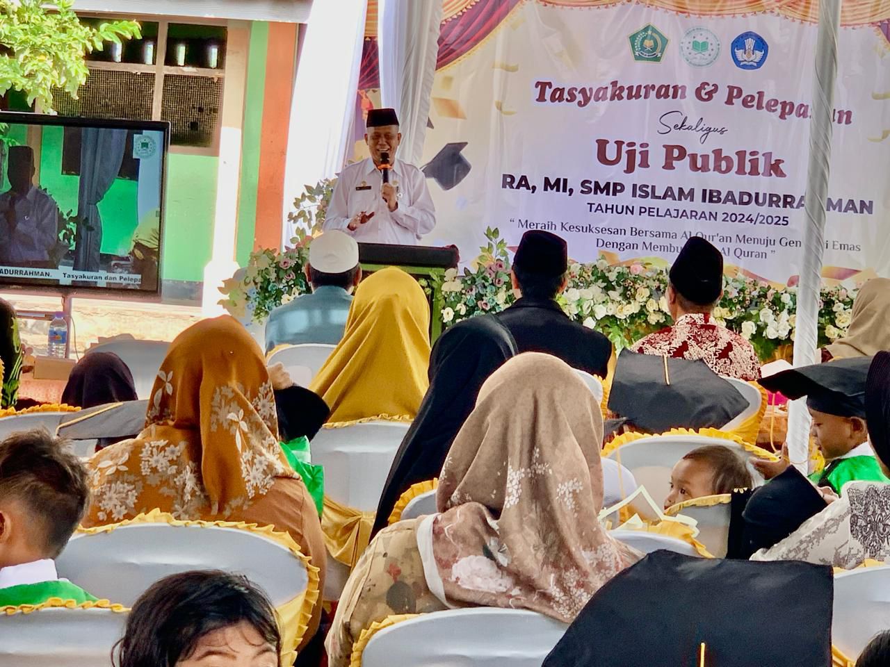 Karo Kesra NTB Hadiri Pelepasan Siswa dan Uji Publik Yayasan Islam Ibadurrahman Lombok Tengah