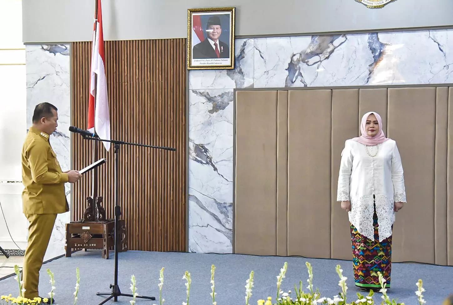 Gubernur NTB resmi melantik Ketua BKOW Provinsi NTB Periode 2025-2030