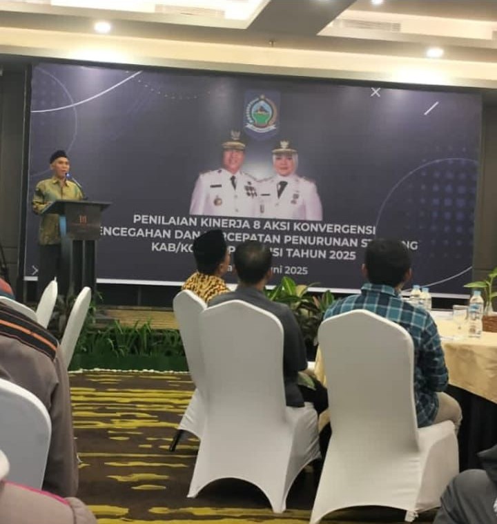 Pemprov NTB Gelar Penilaian Kinerja Kabupaten/Kota terhadap 8 Aksi Konvergensi Penurunan Stunting Tahun 2025
