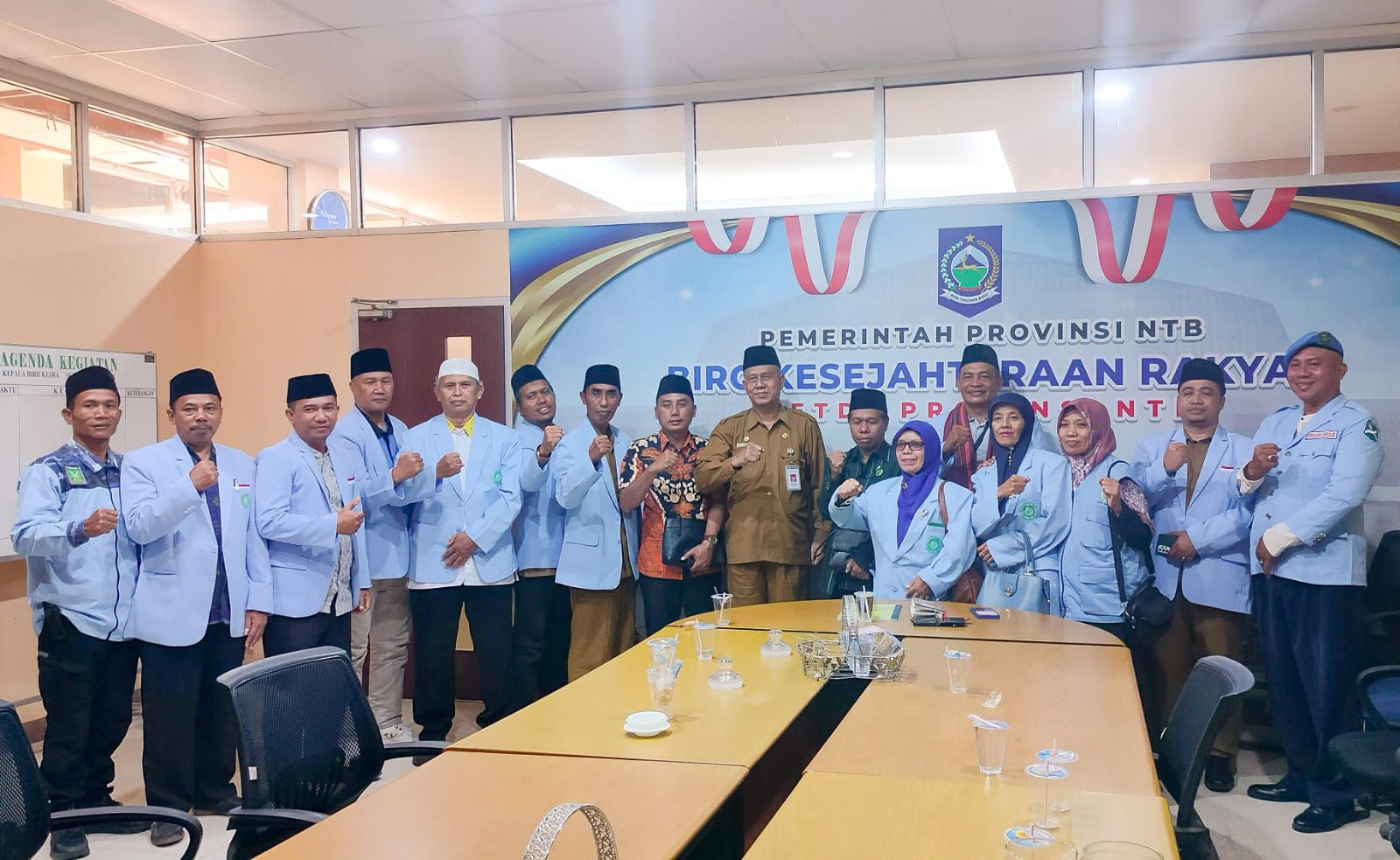 Karo Kesra NTB Terima Audiensi BKPRMI Wilayah NTB Bahas Muswil Hingga Miladnas