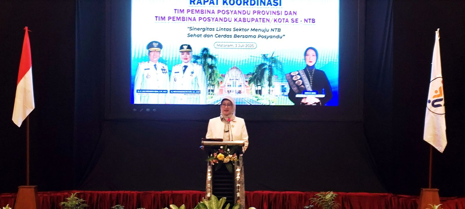 Karo Kesra NTB Ikuti Rakor Pembina Posyandu se-Provinsi NTB