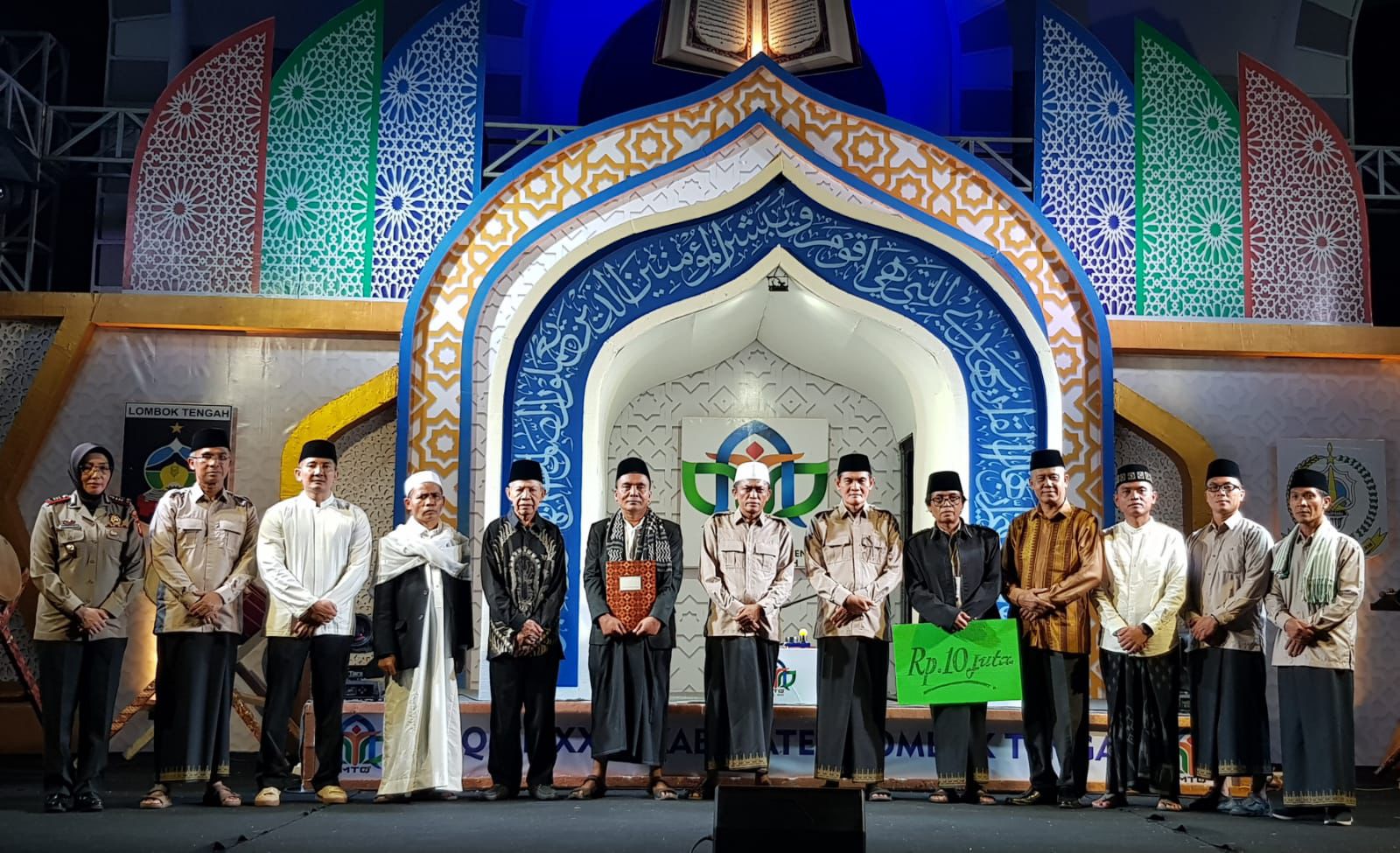 Karo Kesra Setda NTB Hadiri Pembukaan MTQ XXI Tingkat Kabupaten Lombok Tengah