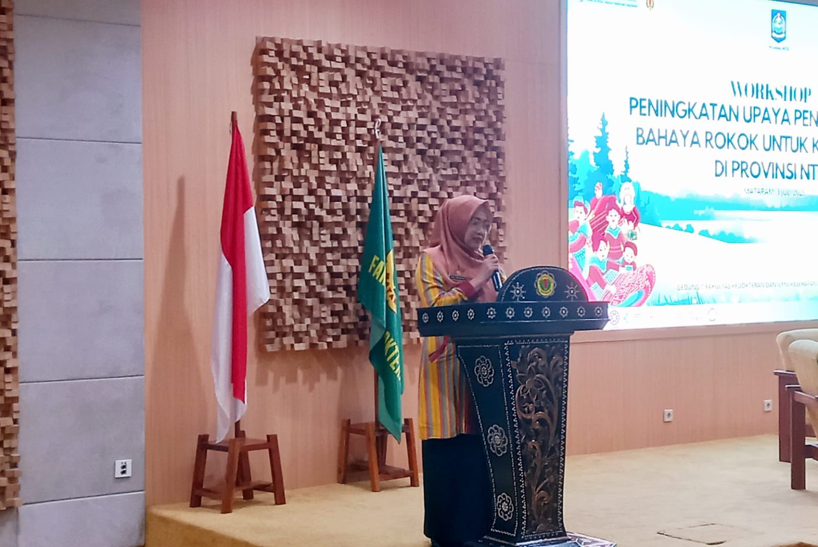 Workshop Penguatan Pengendalian Rokok untuk Kesehatan di Unram