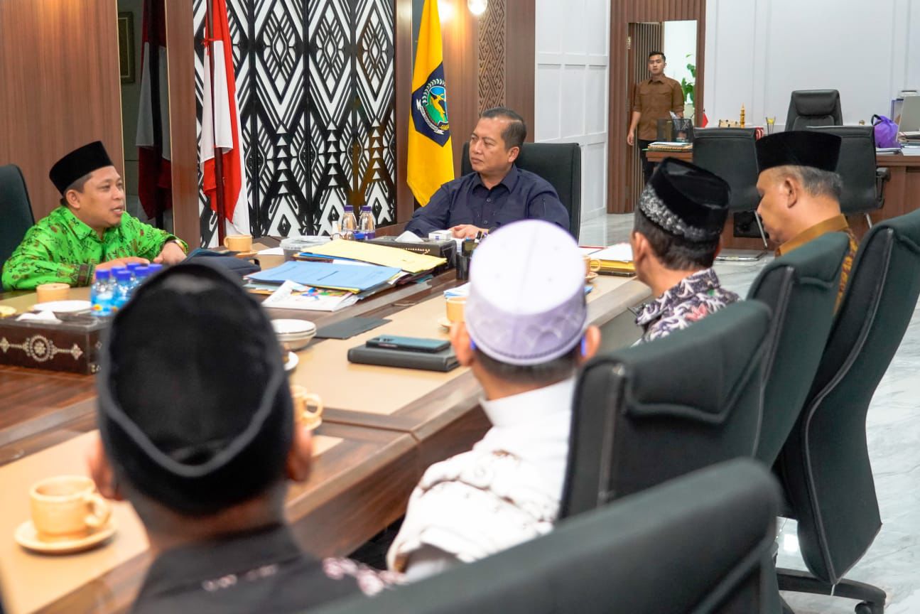 Gubernur NTB Terima Audiensi LPTQ, Bahas Persiapan STQH Nasional dan Penguatan Pembinaan