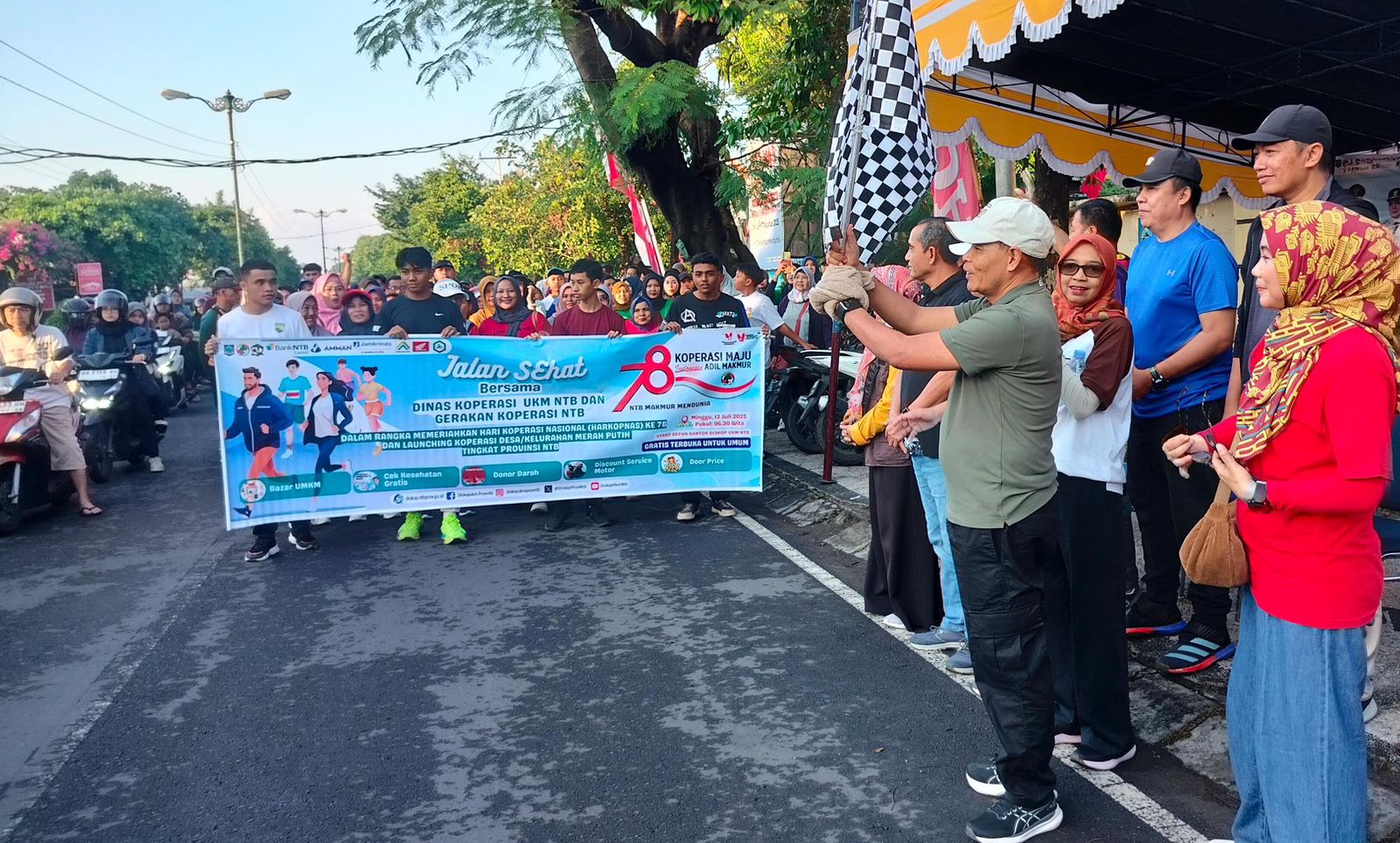 Biro Kesra Setda NTB Ikuti Peringatan Hari Koperasi ke-78 Tahun 2025