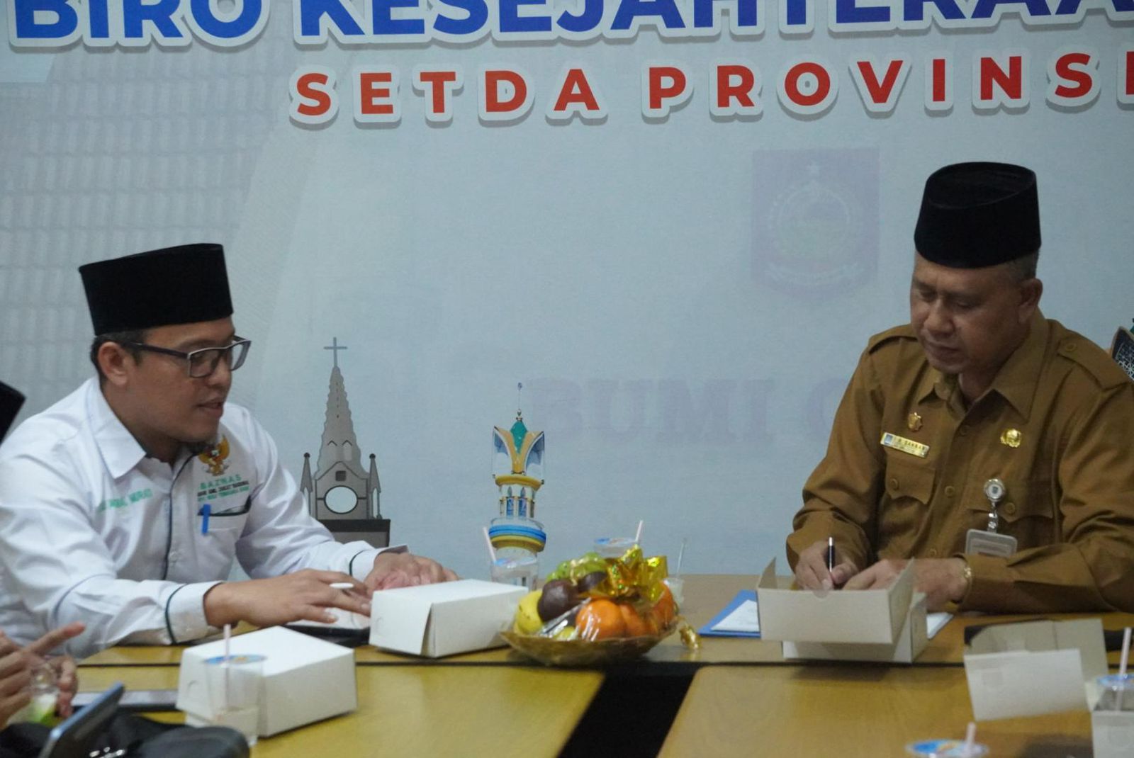Perkuat Kolaborasi, Biro Kesra dan Baznas NTB Sepakati Langkah Strategis Tingkatkan Pelayanan Umat