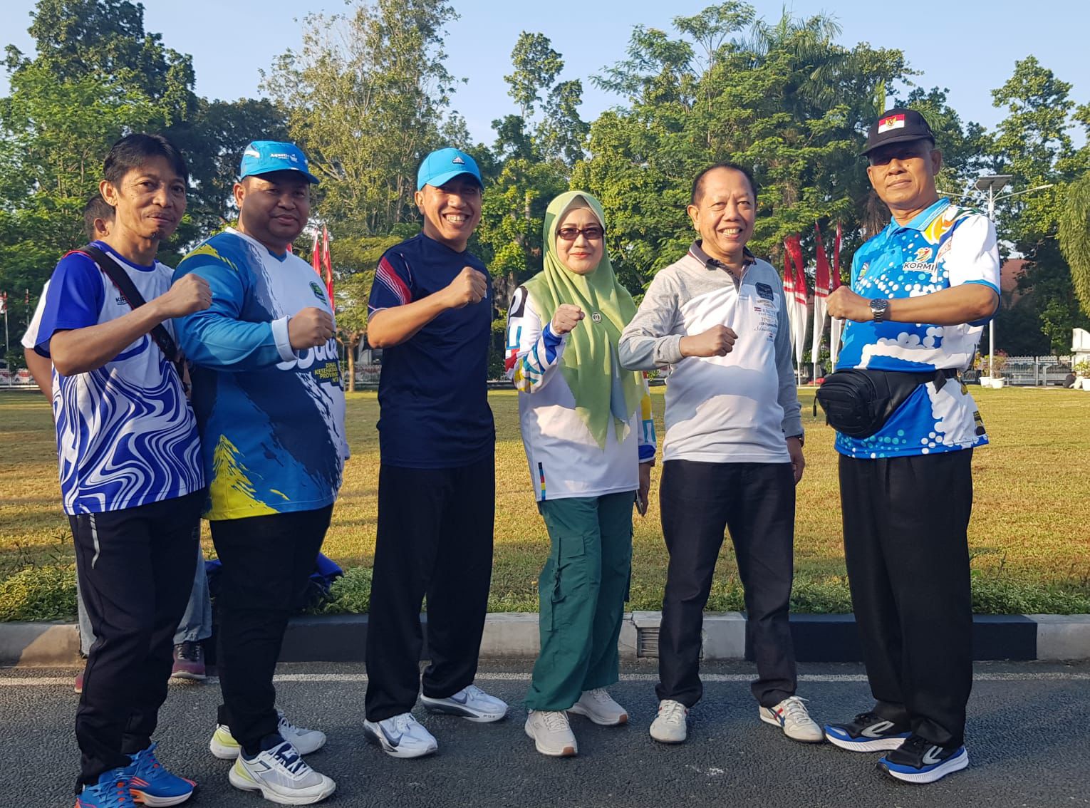  Senam Bersama ASN/Non ASN Lingkup Pemprov NTB