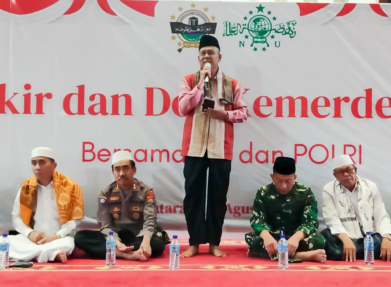 Wakili Gubernur NTB, Karo Kesra Hadiri Zikir dan Do’a Bersama TNI-Polri Peringati HUT ke-80 RI