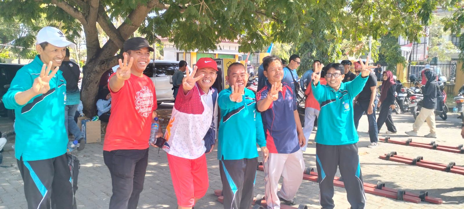 Biro Kesra NTB Ikut Meriahkan Lomba Olahraga Tradisional Sambut HUT ke-80 RI