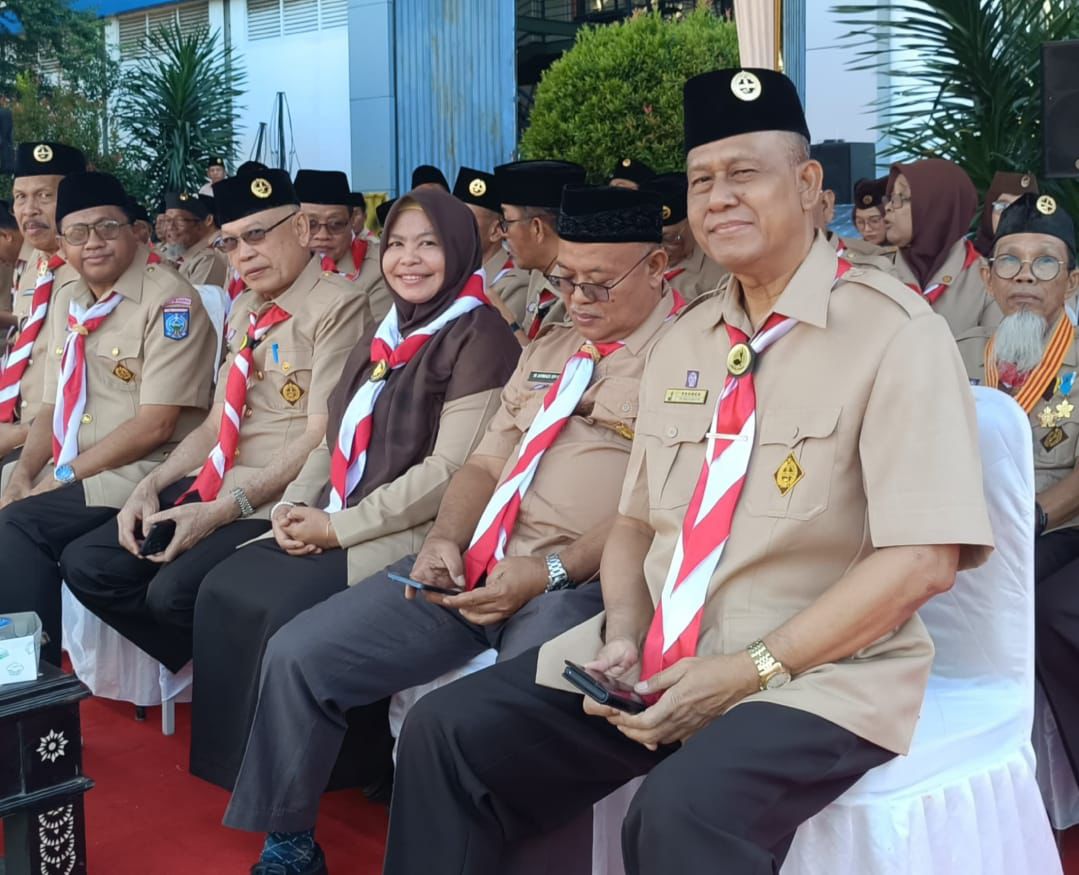 Karo Kesra NTB Hadiri Apel Hari Pramuka Ke 64