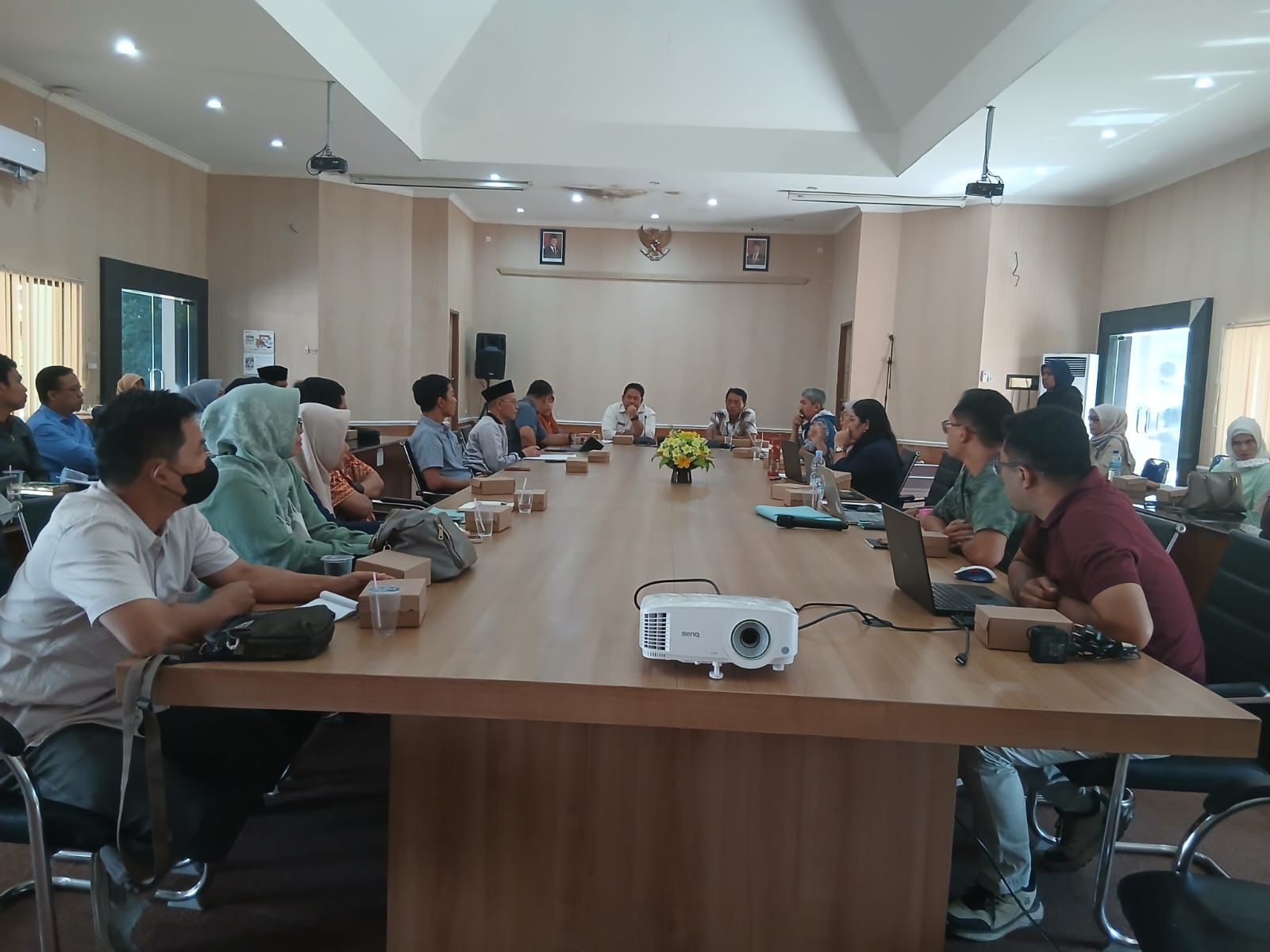 Biro Kesra Hadiri Diskusi Penempatan Tenaga Kesehatan yang Digelar Dikes NTB