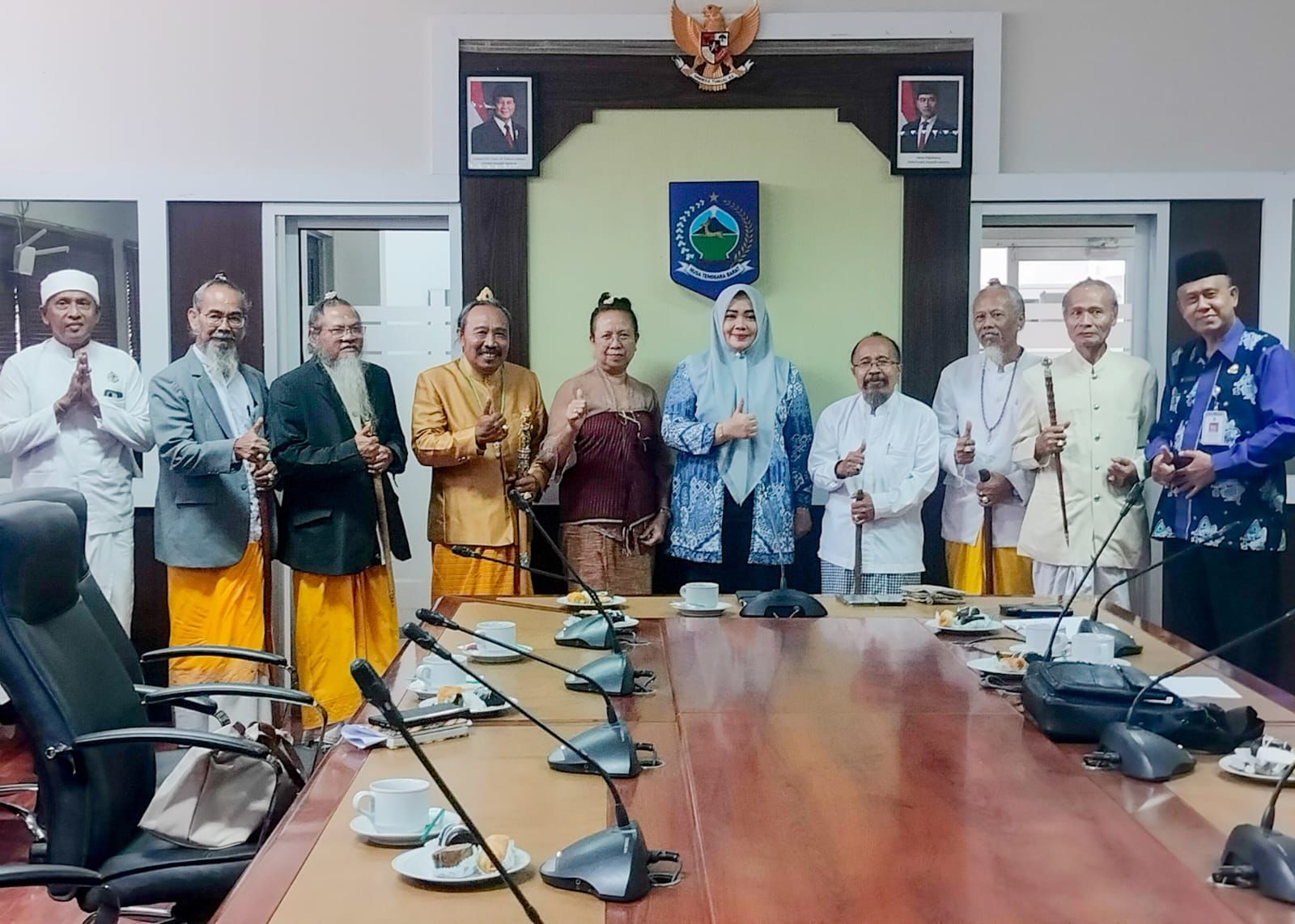 Kepala Biro Kesra Dampingi Wakil Gubernur NTB Terima Audiensi SKHDN dan PERADAH