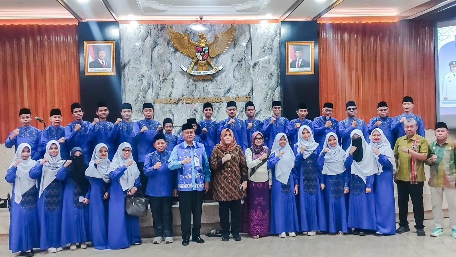 Wagub NTB Lepas Kafilah STQH XXVIII Nasional 2025: Siap Harumkan Nama Daerah di Kendari