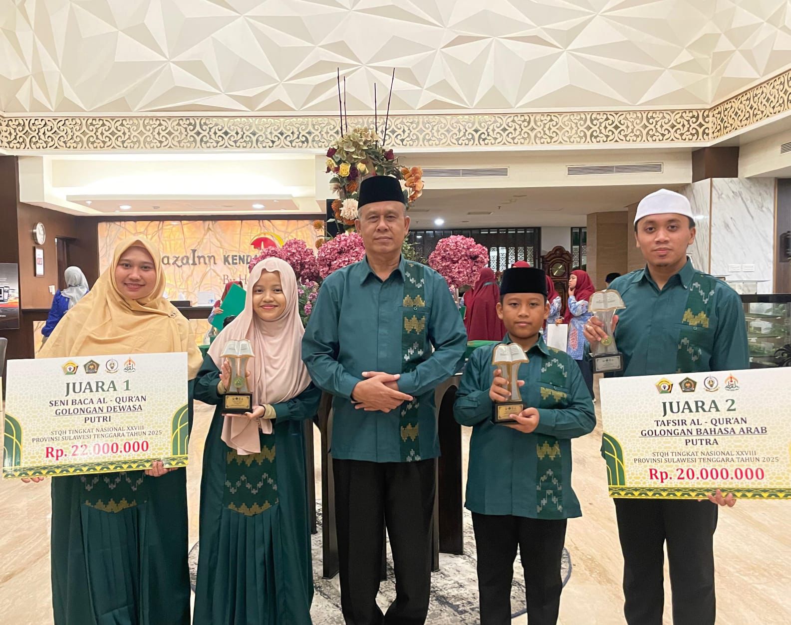 Kafilah STQH NTB Raih Juara 1 Nasional Cabang Bergengsi dan Capai Target 10 Besar Nasional