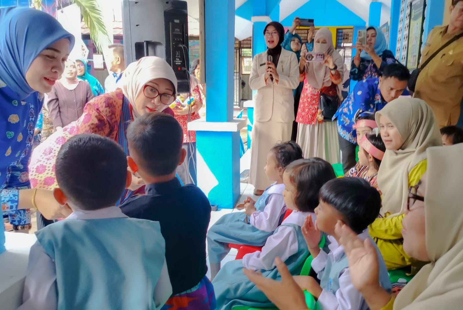 Bunda PAUD NTB Kunjungi TKN 1 Kediri dalam Program “Bunda PAUD Menyapa” 