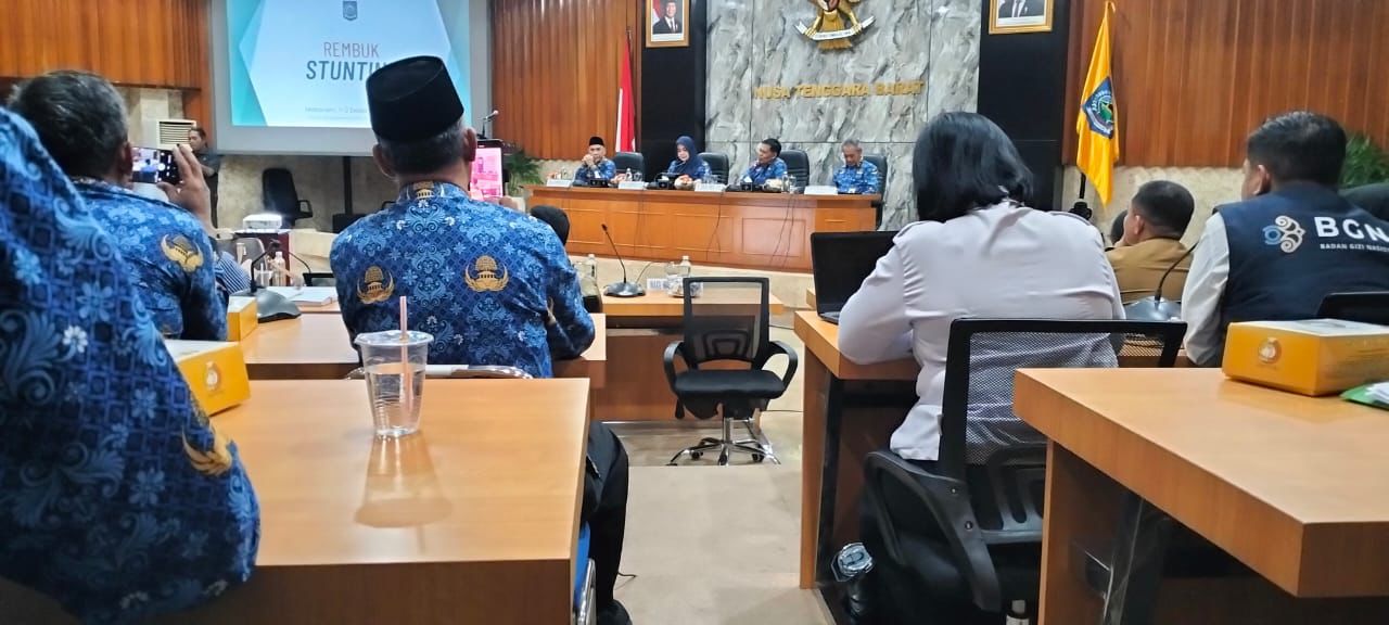 Rembuk Stunting NTB 2025 Bahas Penguatan Posyandu dan Program Makan Bergizi Gratis