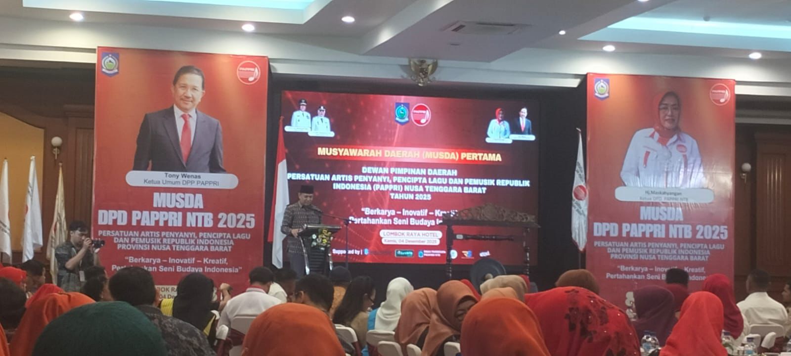 Musda DPD PAPPRI NTB 2025 di Hotel Lombok Raya Mataram