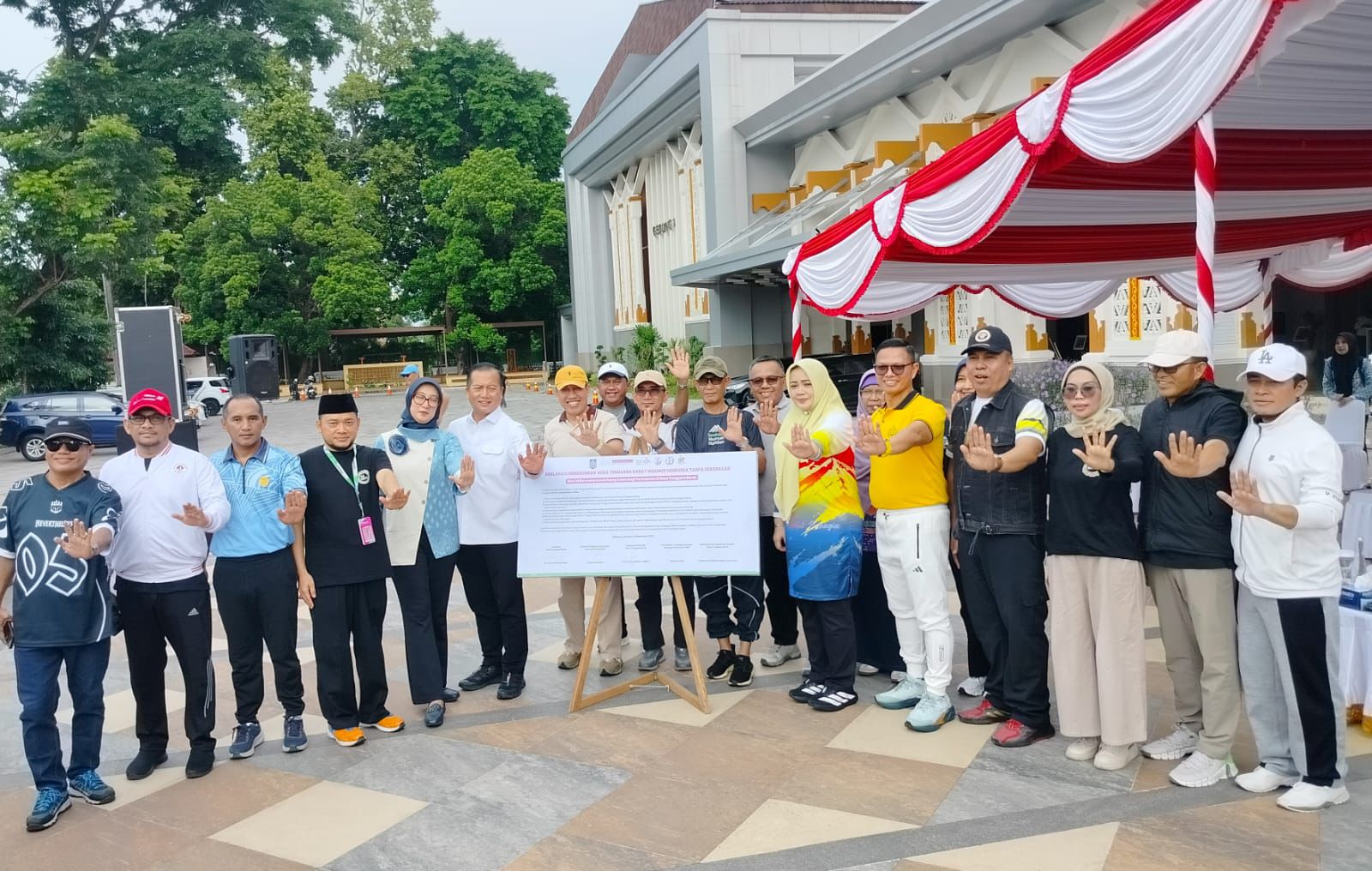 Biro Kesra Setda Provinsi NTB Hadiri Kampanye Nasional Semarak 16 Hari Anti Kekerasan terhadap Perempuan 2025