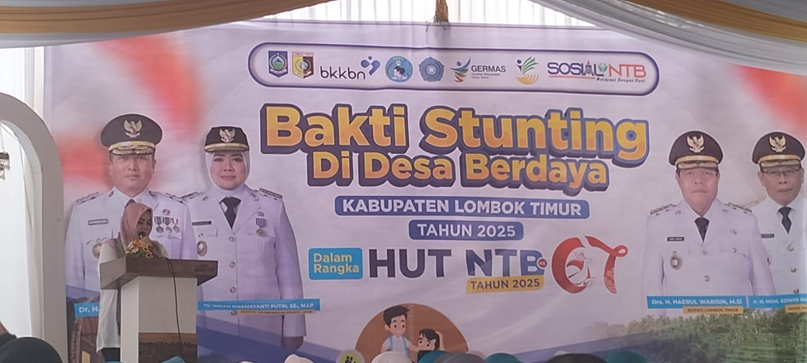 Pemprov NTB Gelar Bakti Stunting di Puskesmas Kotaraja Lombok Timur