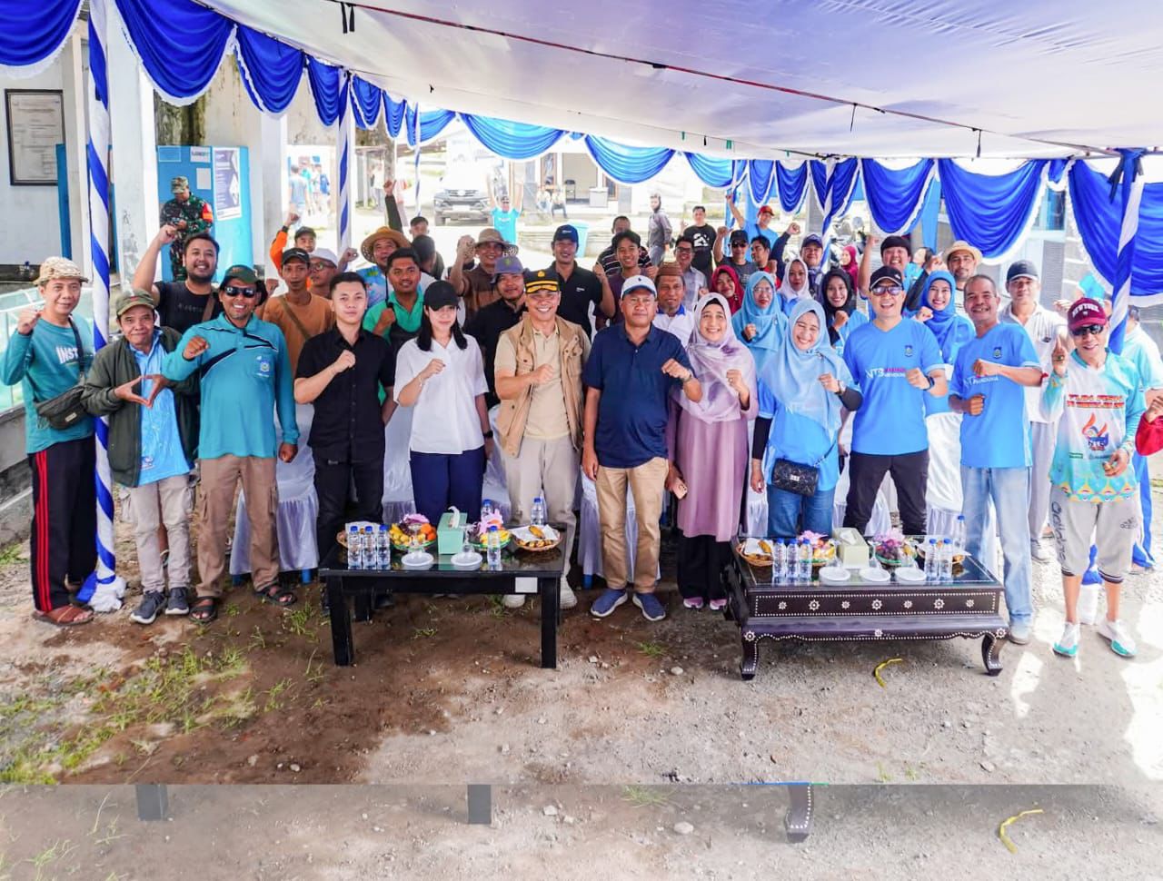 Pererat Silaturahmi, Lomba Mancing Antar OPD Warnai Peringatan HUT NTB dan Hari Nusantara