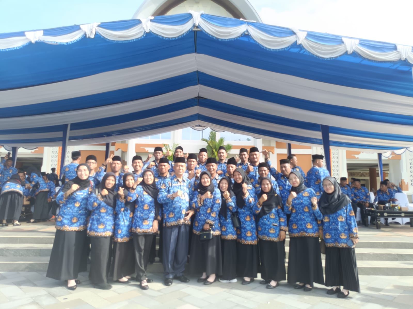 Karo Kesra Setda NTB Hadiri Pelantikan 9.411 PPPK Paruh Waktu