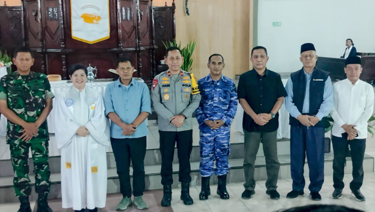 Karo Kesra Dampingi Pj. Sekda dalam Kegiatan Pemantauan Perayaan Natal Tahun 2025