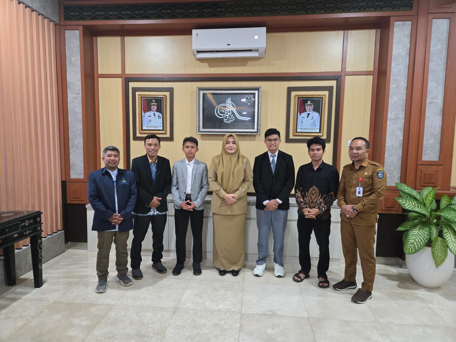 Plt. Karo Kesra Dampingi Wakil Gubernur NTB Terima Audiensi Ponpes Arrisalah Boarding School