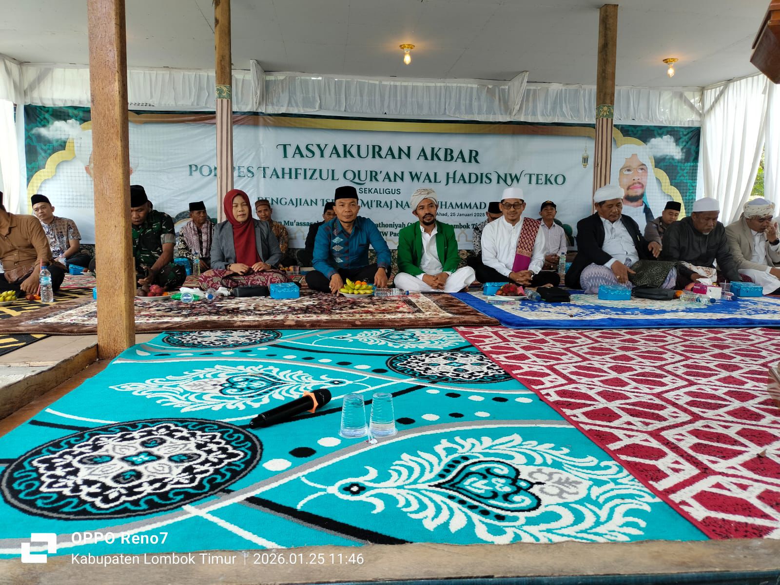 Plt. Karo Kesra Hadiri Tasyakuran Akbar Tahfizul Qur’an Wal Hadits NW Teko