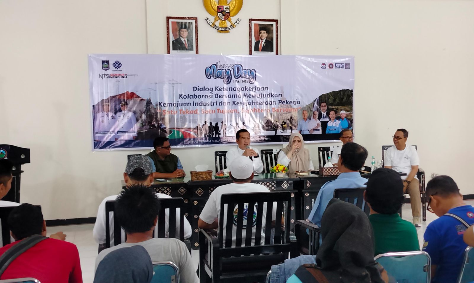 Gubernur NTB dan Wagub Peringati May Day 2026: Komitmen Penuh pada Kesejahteraan Pekerja dan Kesetaraan Gender