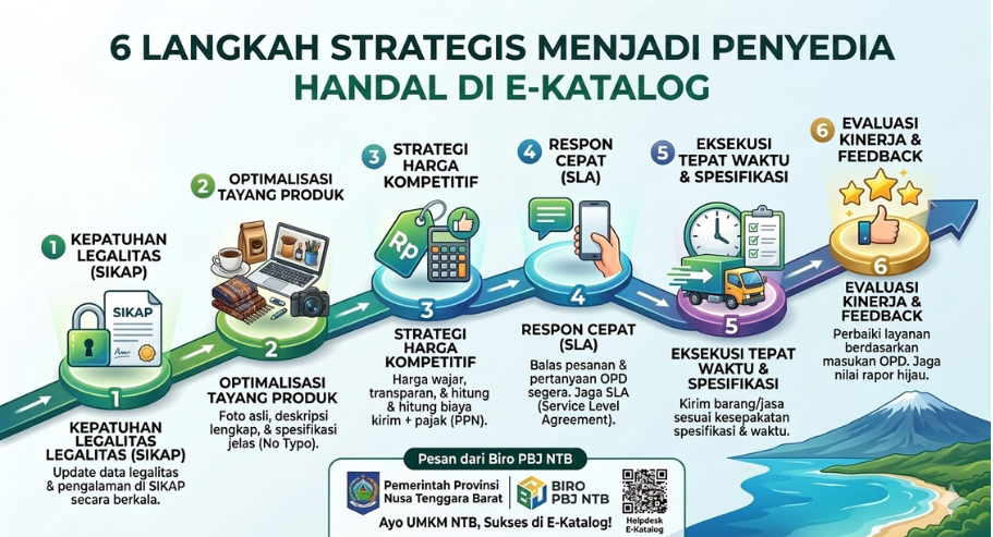 Langkah Strategis Menjadi Penyedia Handal di E-Katalog