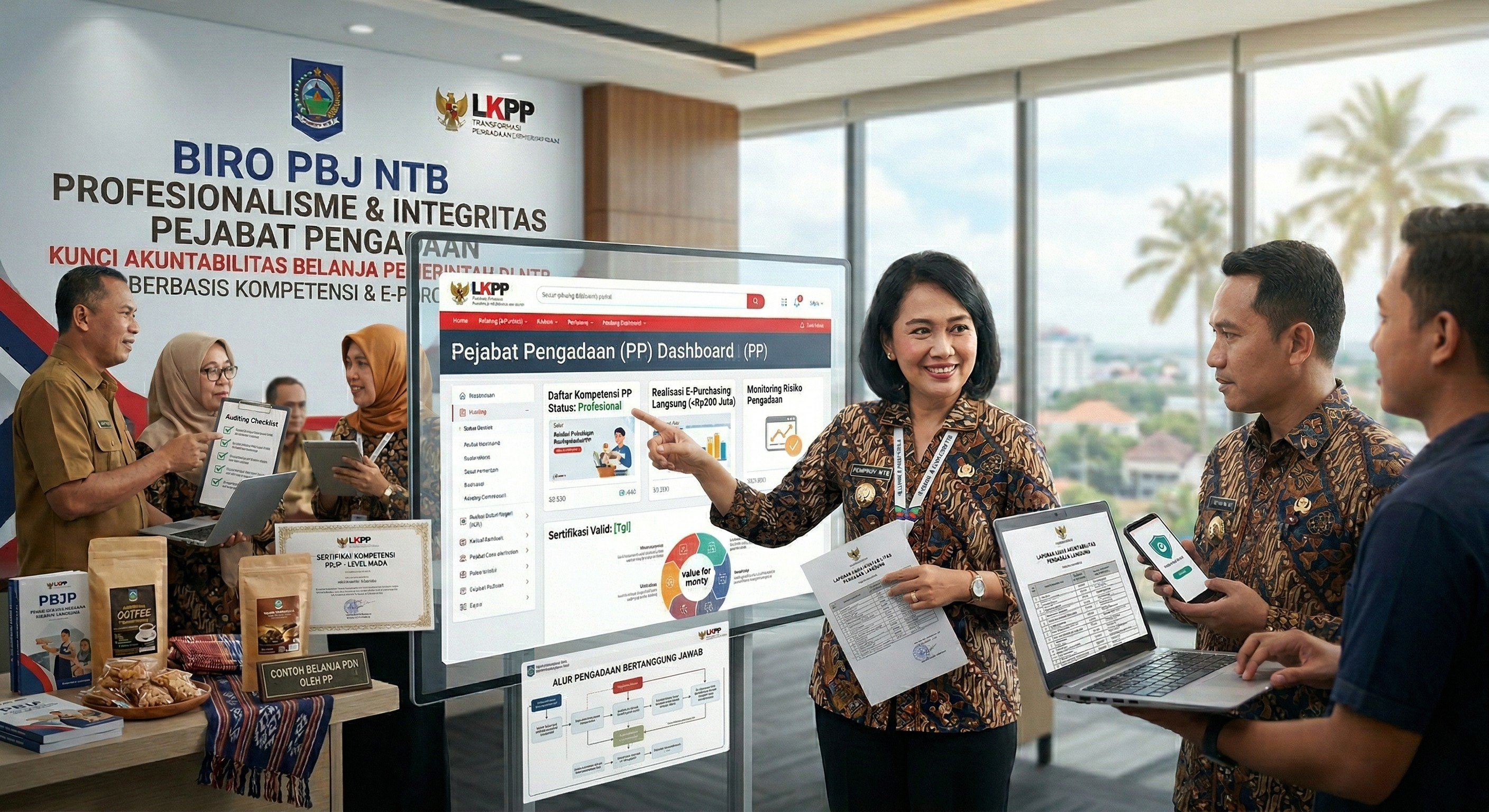 Profesionalisme Pejabat Pengadaan: Kunci Akuntabilitas Belanja Pemerintah di NTB