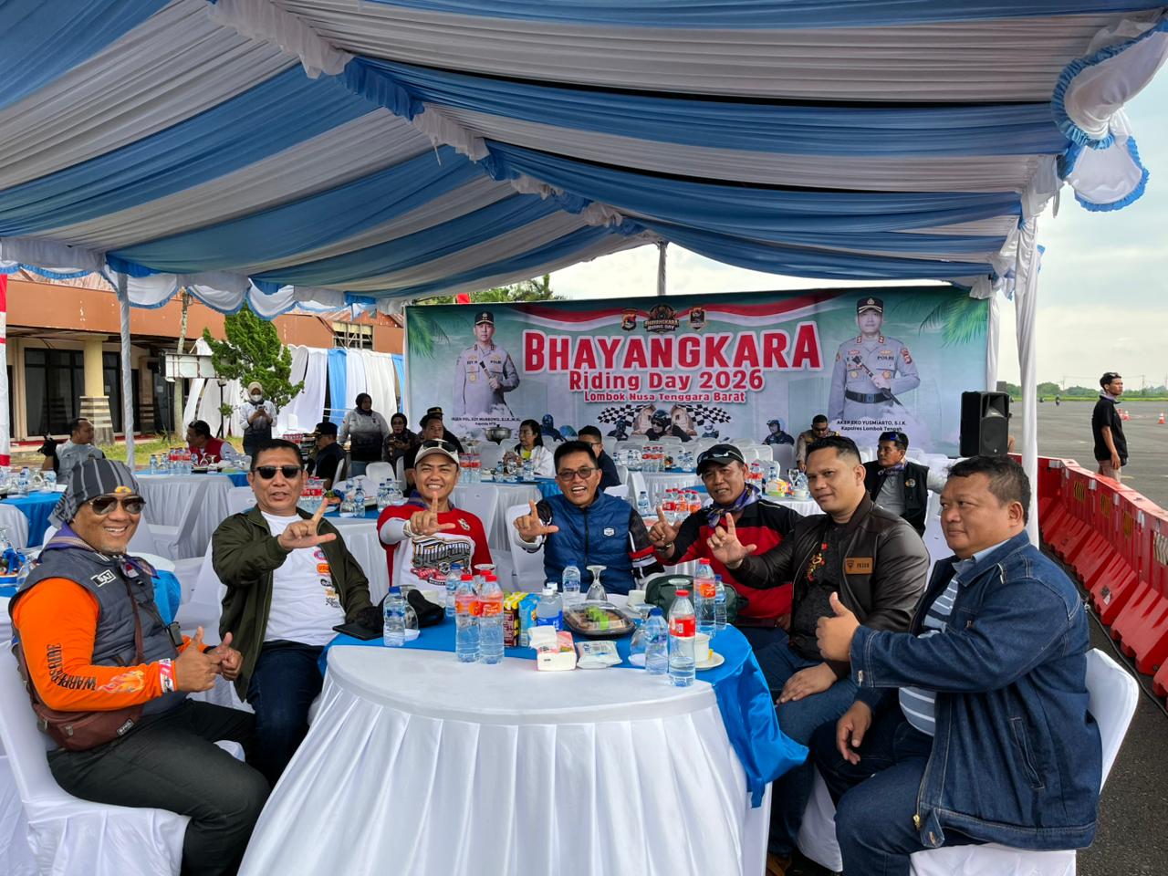 Kepala Biro Pemerintahan dan Otda Mengikuti Bhayangkara Riding Day 2026