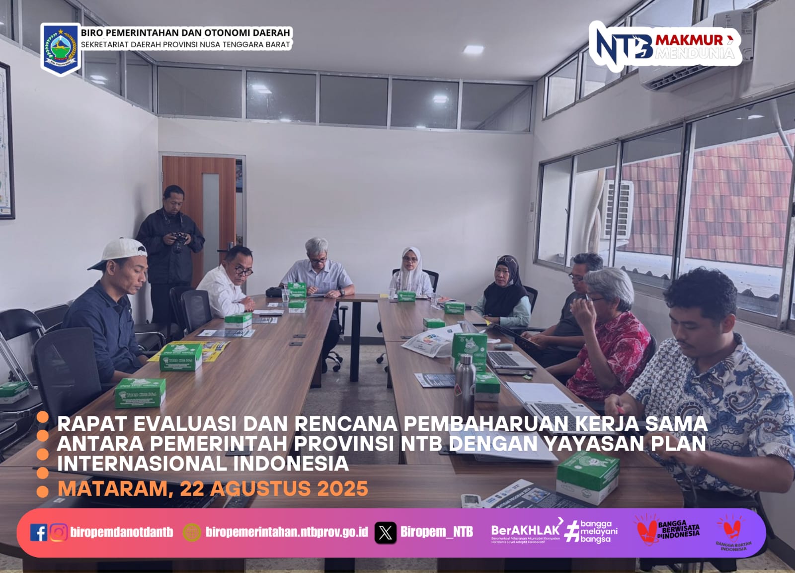 Evaluasi Kerja Sama Dengan PLAN International Indonesia