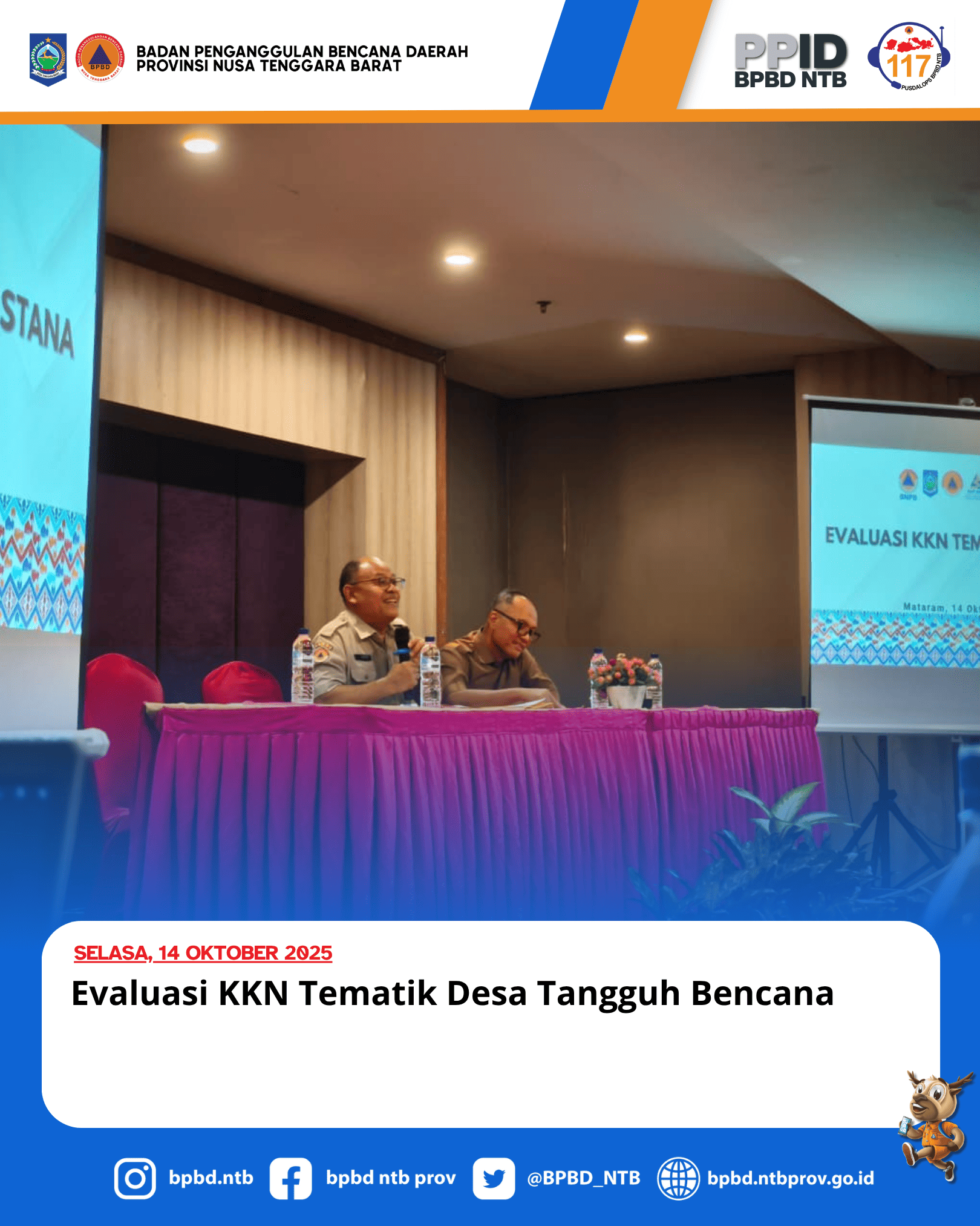 EVALUASI KKN TEMATIK DESA TANGGUH BENCANA