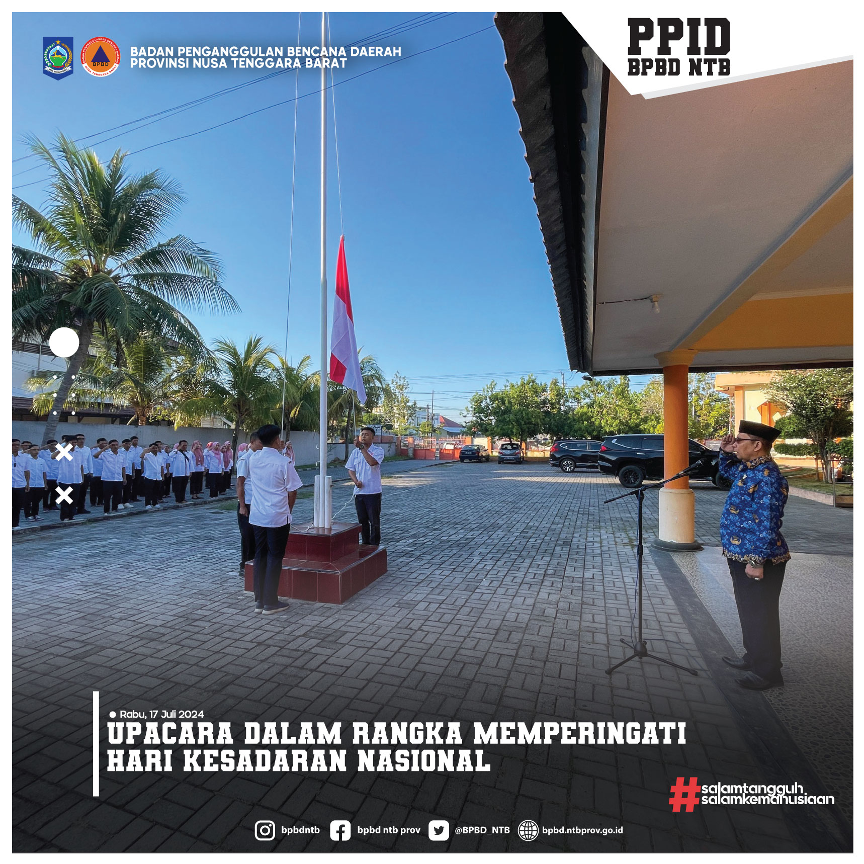 Upacara Dalam Rangka Hari Kesadaran Nasional (Rabu, 17 Juli 2024)