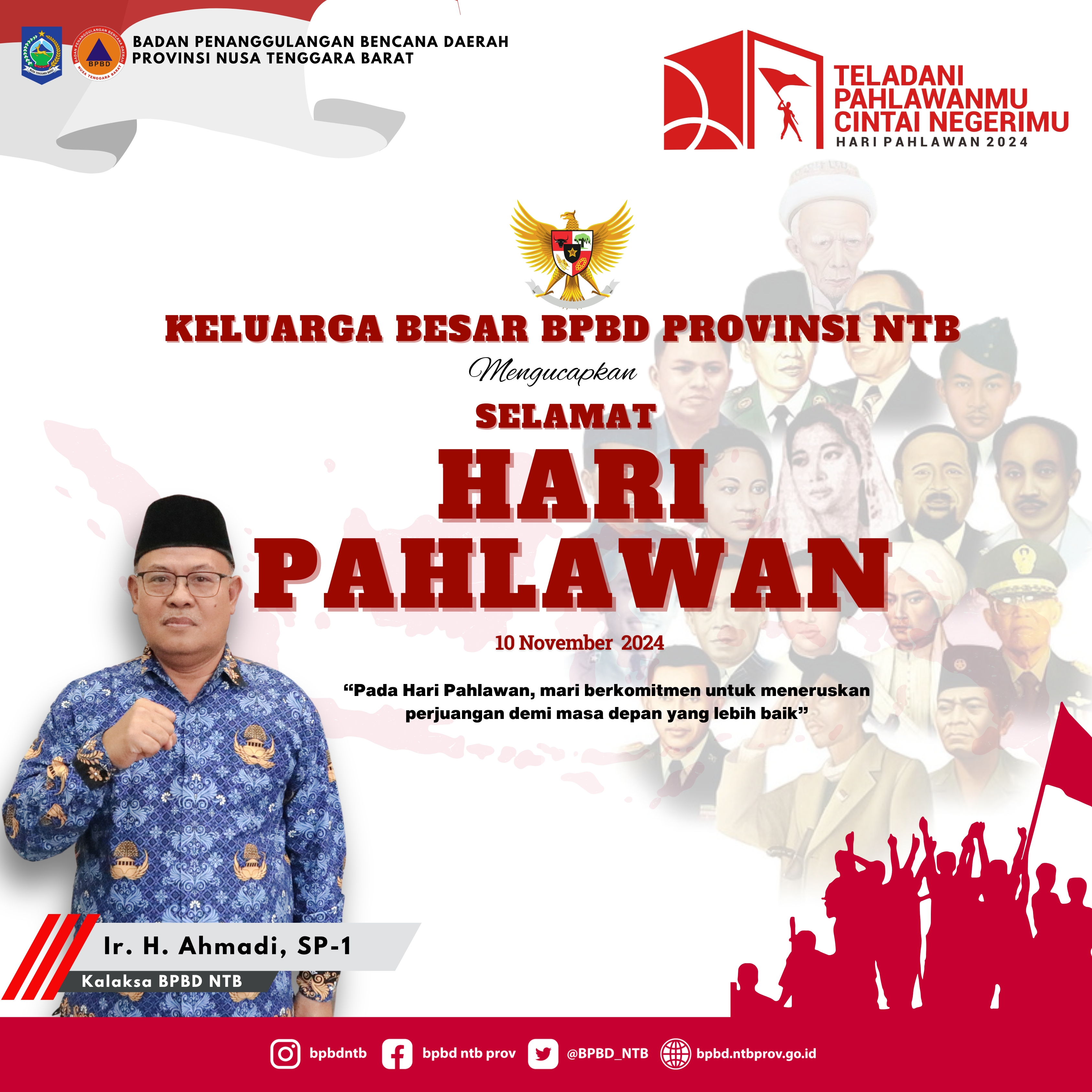 Selamat Hari Pahlawan ke-79 10 November 2024