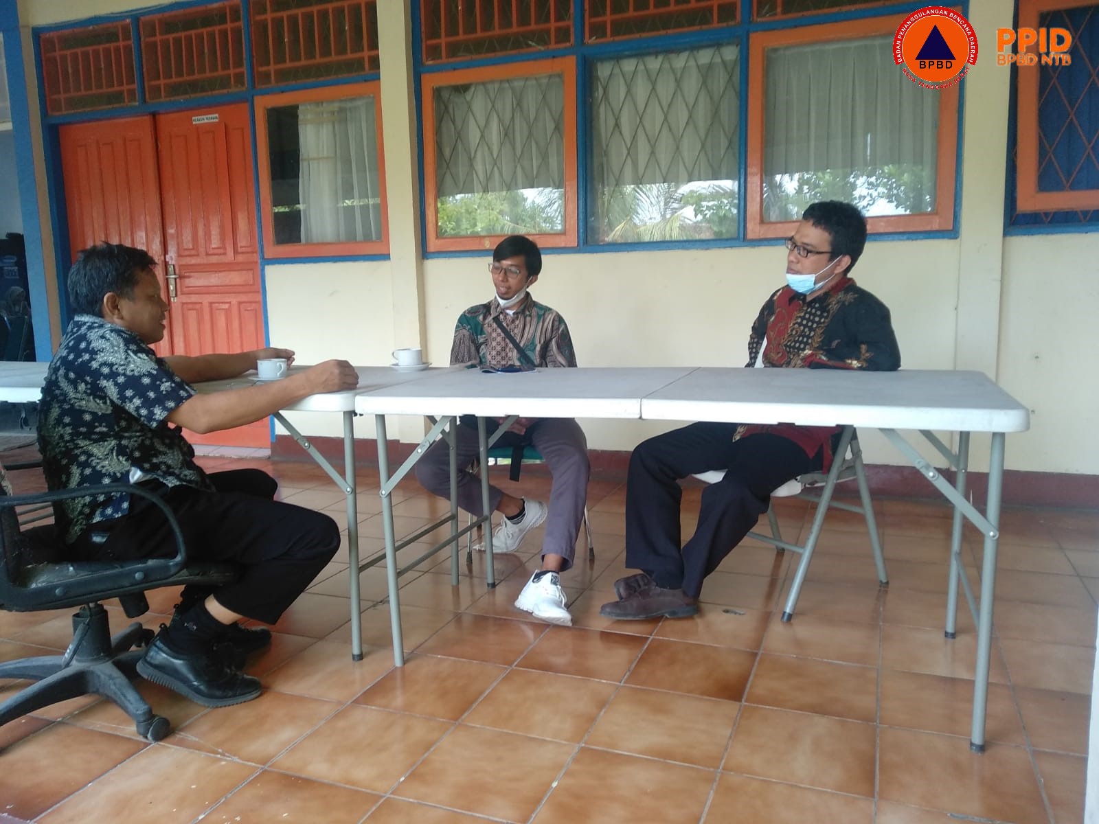 Diskusi Inisiasi Kerjasama untuk Memanfaatkan Mahasiswa KKN menjadi Fasilitator Pembentukan Desa Tangguh Bencana