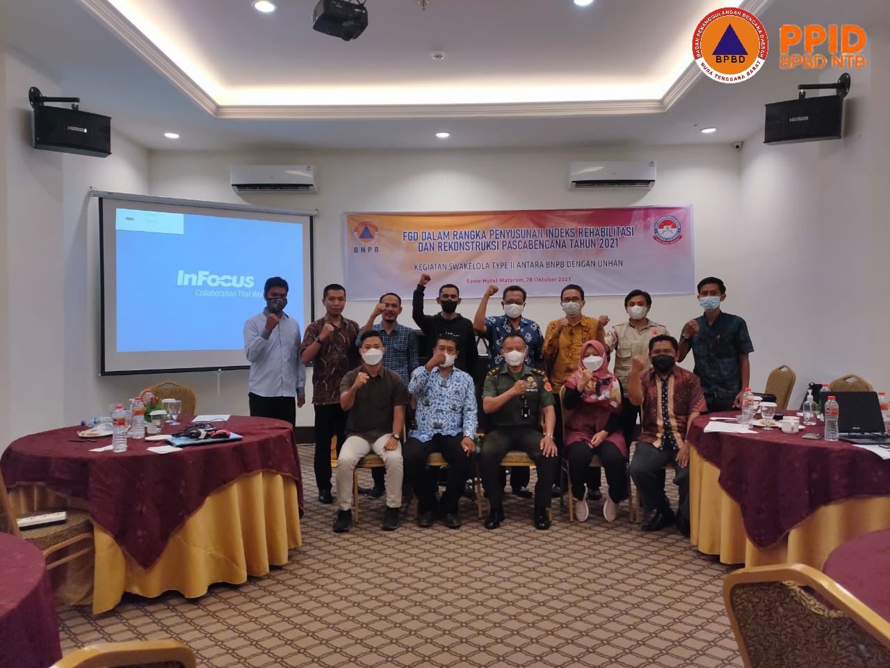 FGD Penyusunan Indeks Rehabilitasi dan Rekonstruksi Pascabencana Tahun 2021