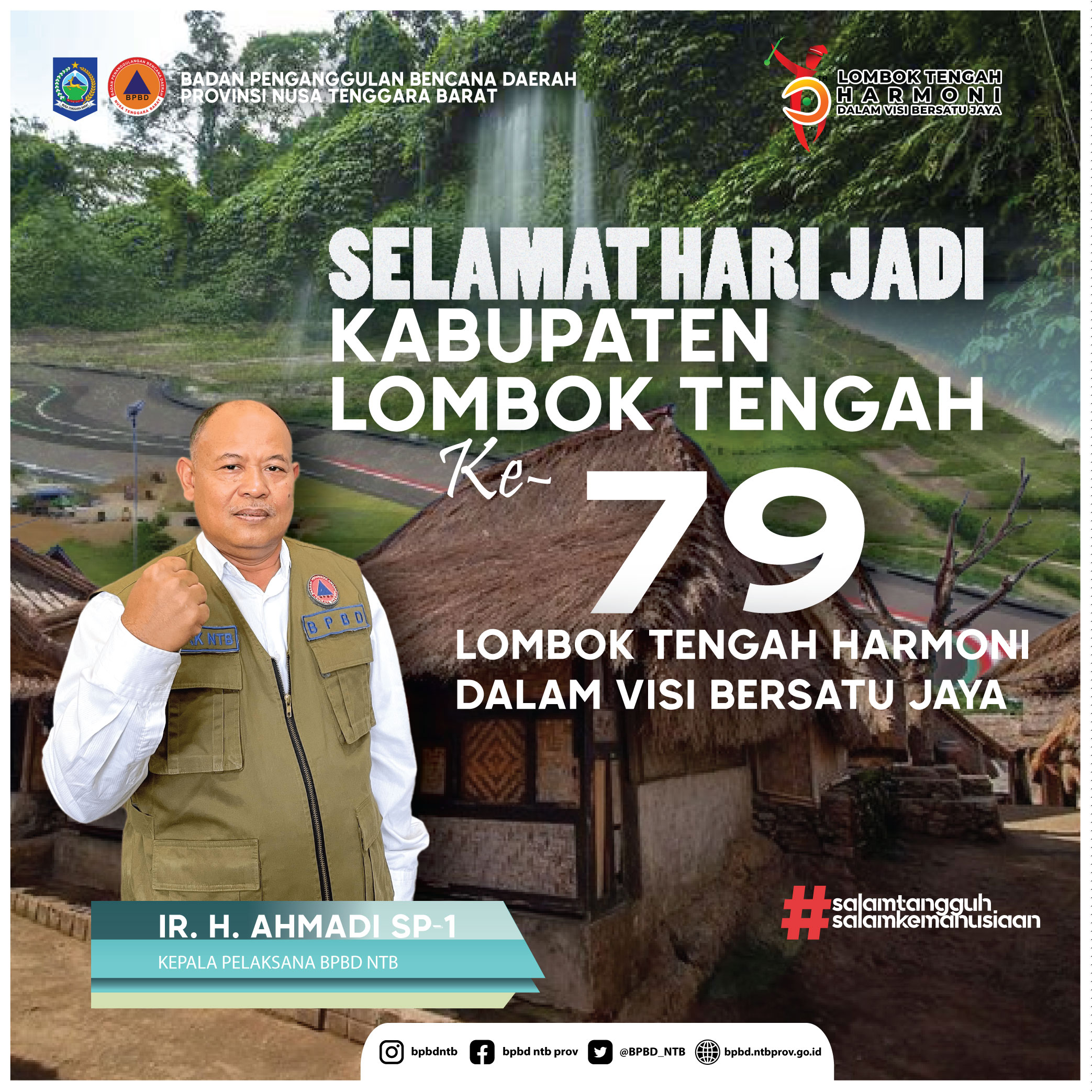 Dirgahayu Kabupaten Lombok Tengah Yang Ke-79 (15 Oktober 2024)
