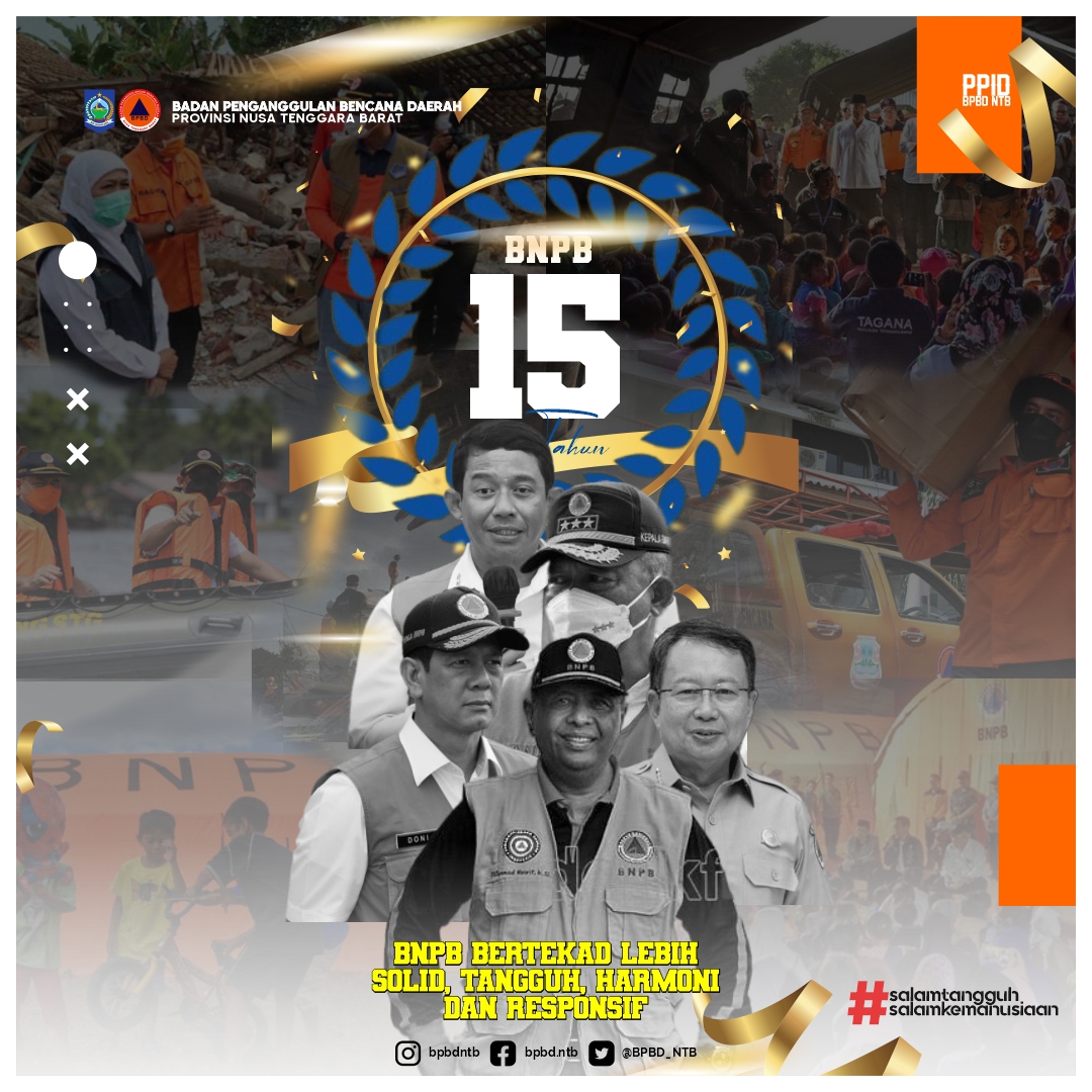 DIRGAYAHU BADAN NASIONAL PENANGGULANGAN BENCANA