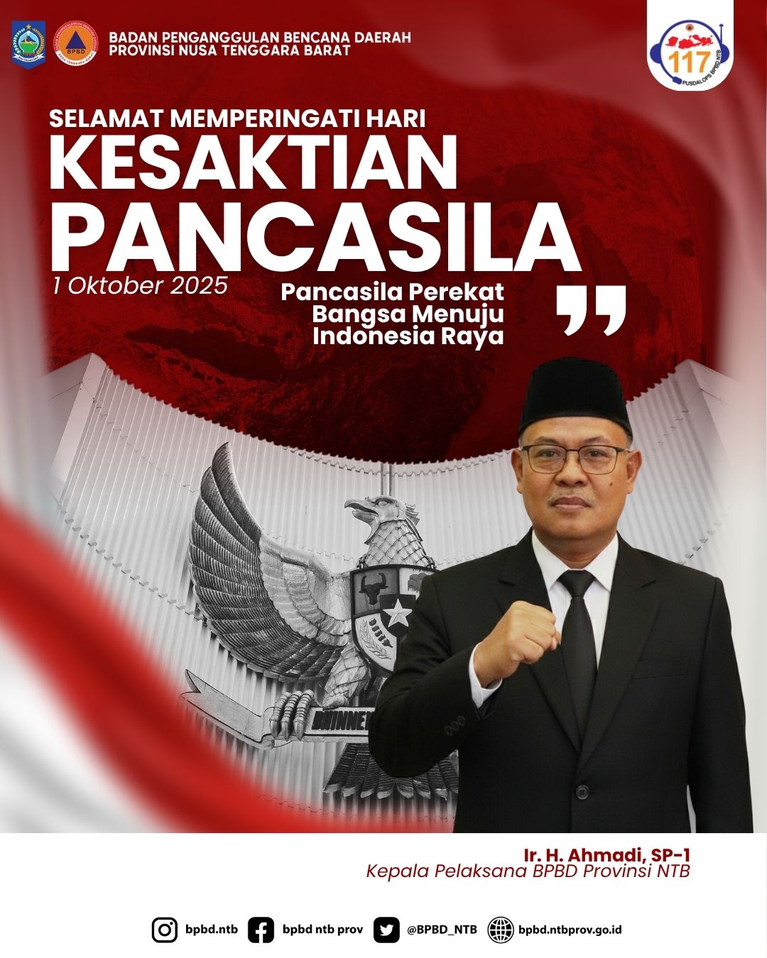 Selamat Memperingati Hari Kesaktian Pancasila Tahun 2025