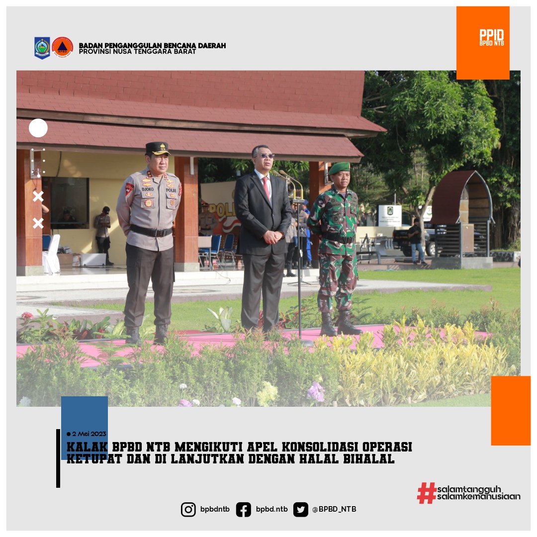 Apel Konsolidasi Operasi ketupat dan Halal Bihalal