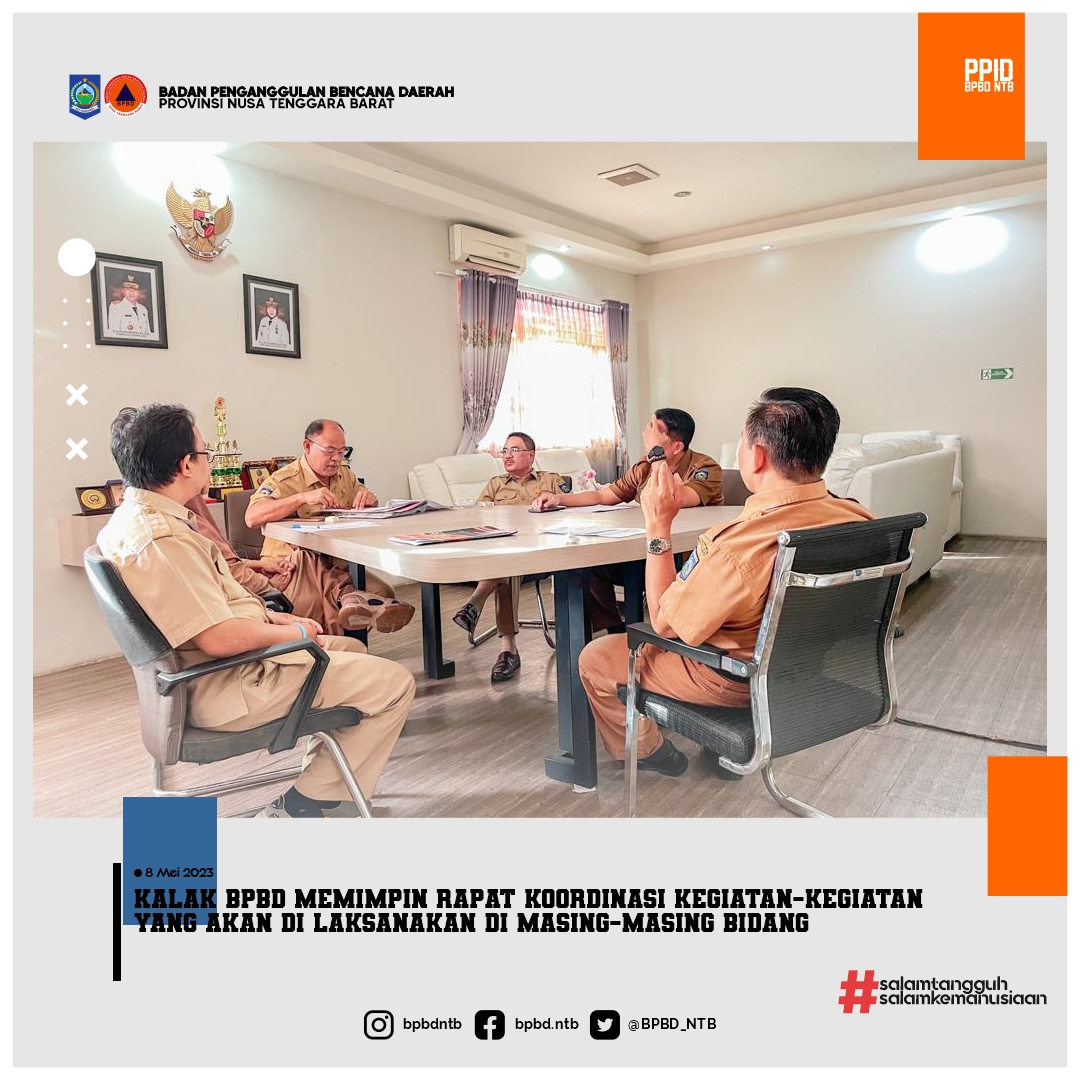 Rapat Koordinasi Kegiatan-Kegiatan yang akan Dilaksanakan Masing-Masing Bidang