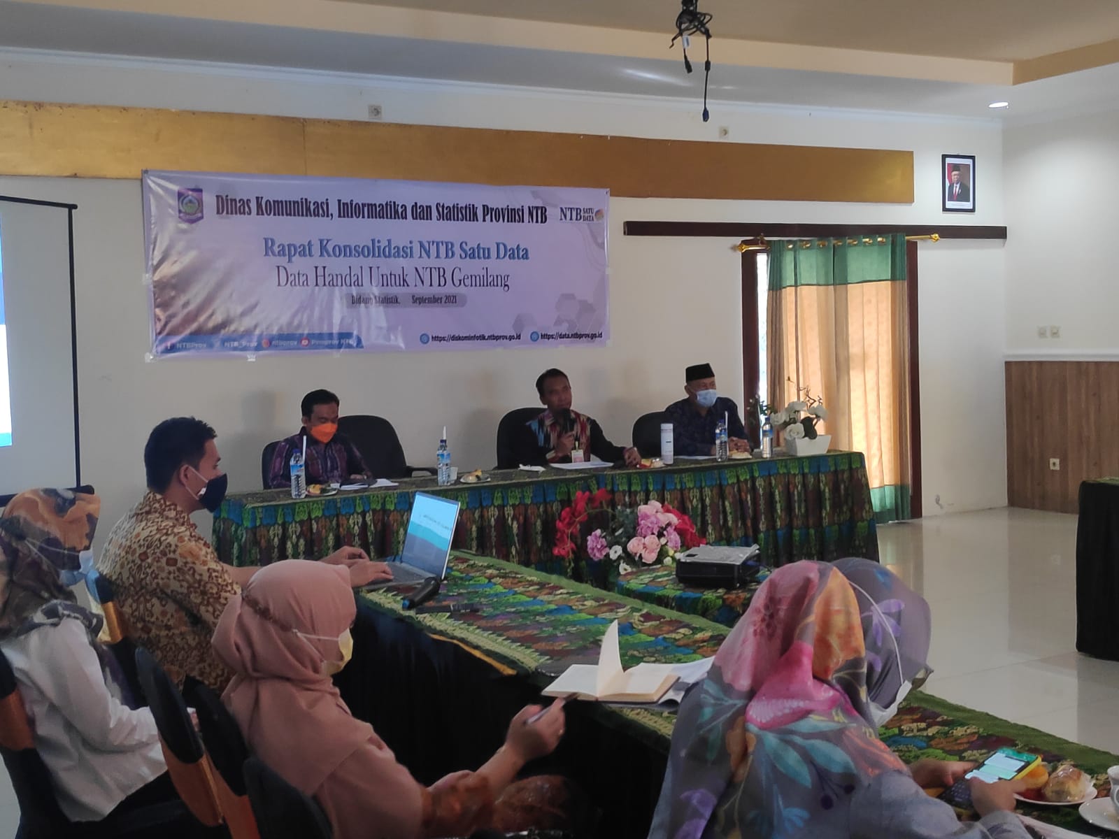 Rapat Konsolidasi NTB Satu Data