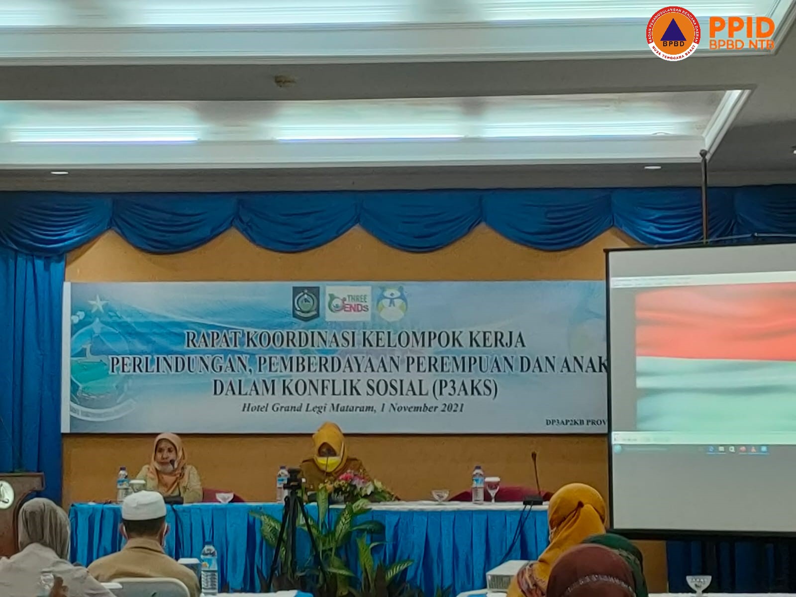 Rakor Kelompok Kerja Perlindungan, Pemberdayaan Perempuan dan Anak Dalam Konflik Sosial (P3AKS)