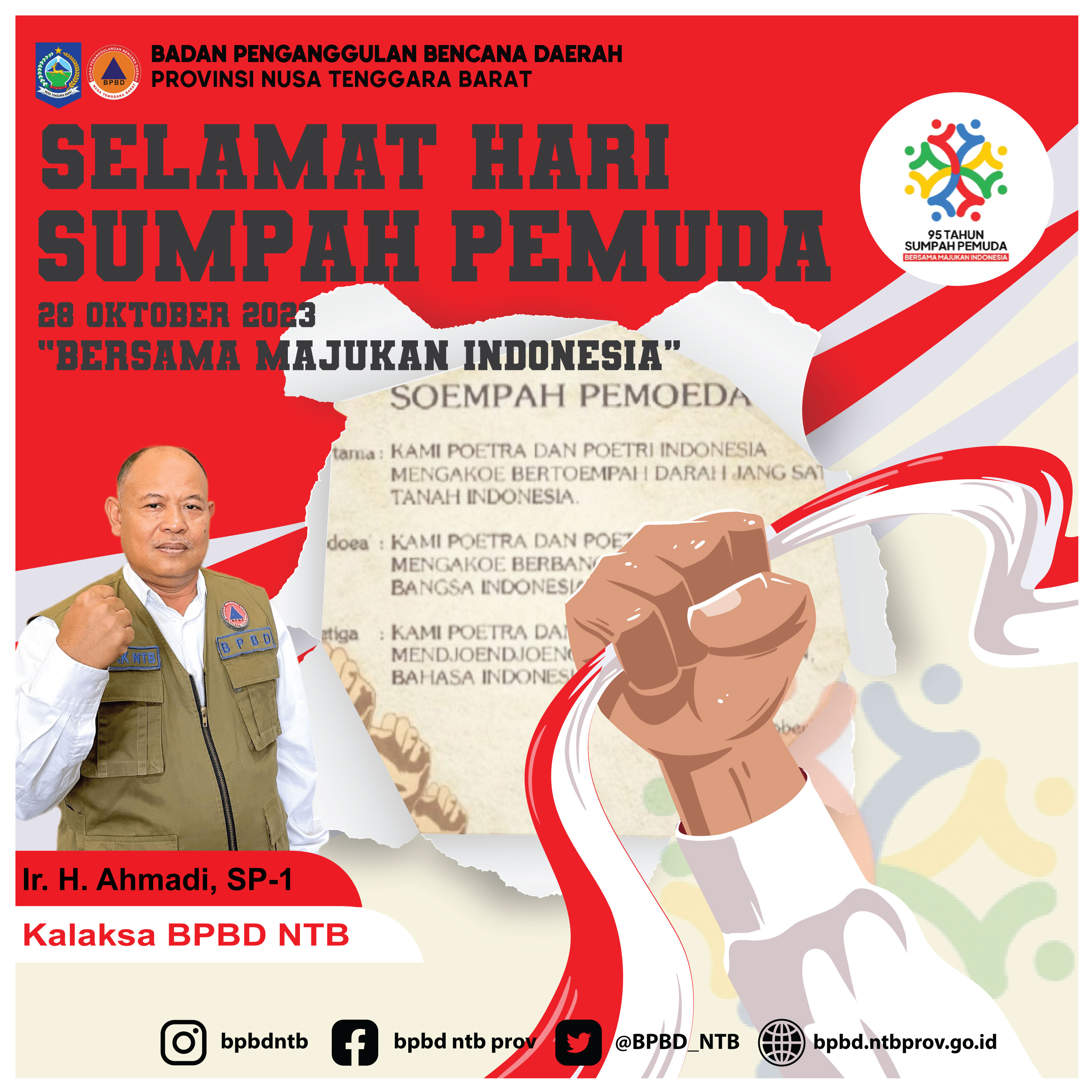 SELAMAT HARI SUMPAH PEMUDA 28 OKTOBER 2023