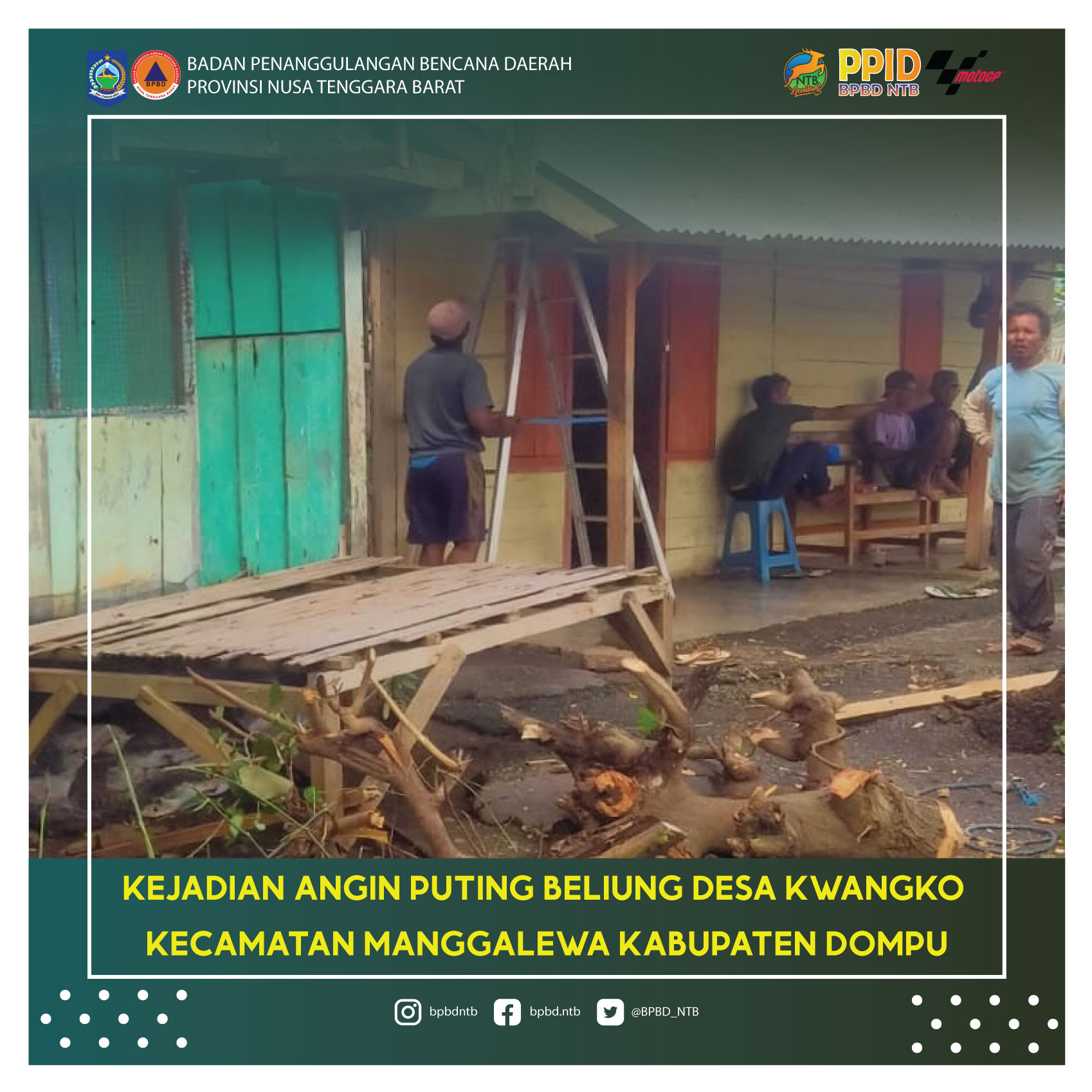 Kepala Pelaksana BPBD Provinsi NTB Evaluasi Peralatan Dan Kendaraan Menyambut Super Bike