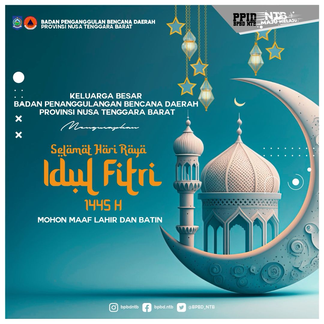 Selamat Hari Raya Idul Fitri 1443 H. Minal Aidin Wal Faizin. Mohon Maaf Lahir dan Batin.