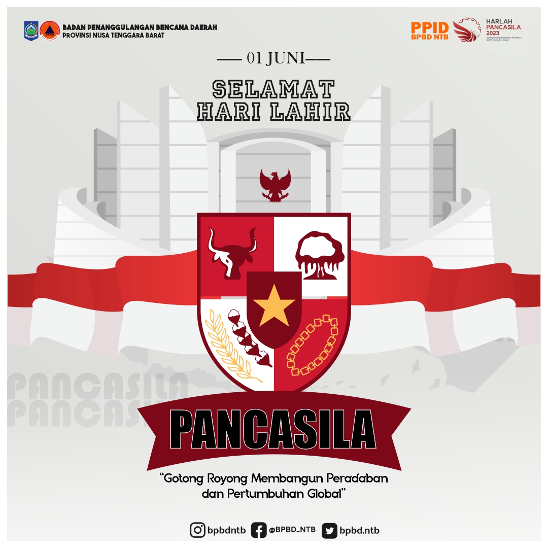 Selamat memperingati Hari Lahir Pancasila