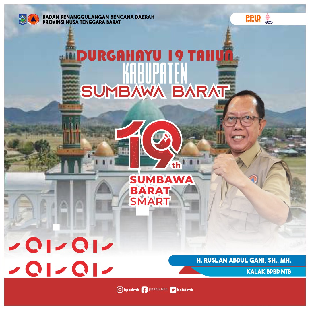 Dirgahayu Kabupaten Sumbawa Barat yang Ke-19